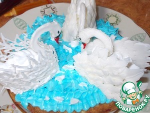 Декор для десертов "Лебеди"