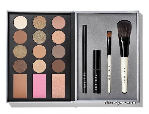 Новая палетка для лица и глаз Bobbi Brown Ready, Set, Party Deluxe Eye & Cheek Palette Holiday 2018: информация и свотчи